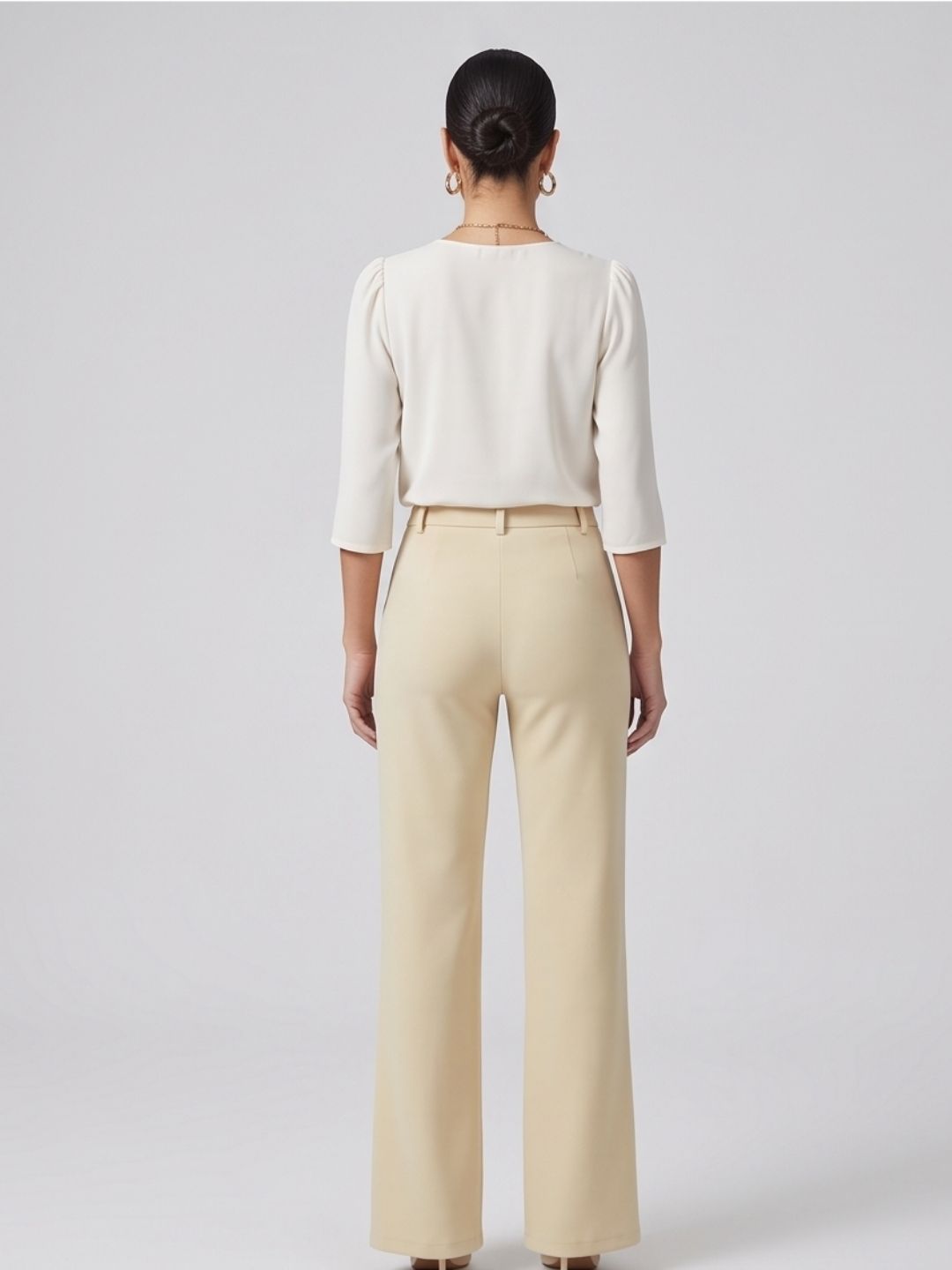 KOREAN WIDE LEG PANTS