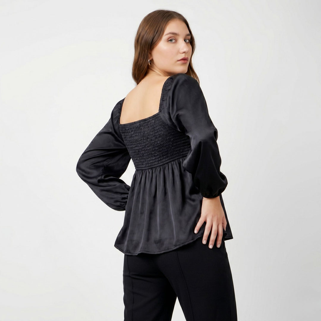 STYLISH SMOKED TOP