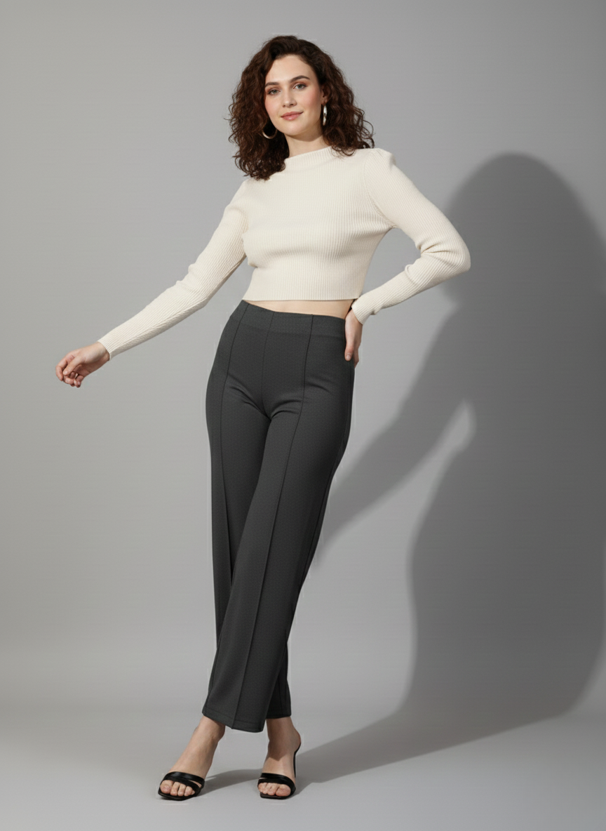LUXE FLOW STRAIGHT FORMAL PANTS