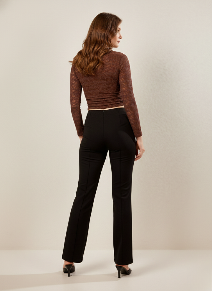 CROCHET KNOT WRAPPED TOP