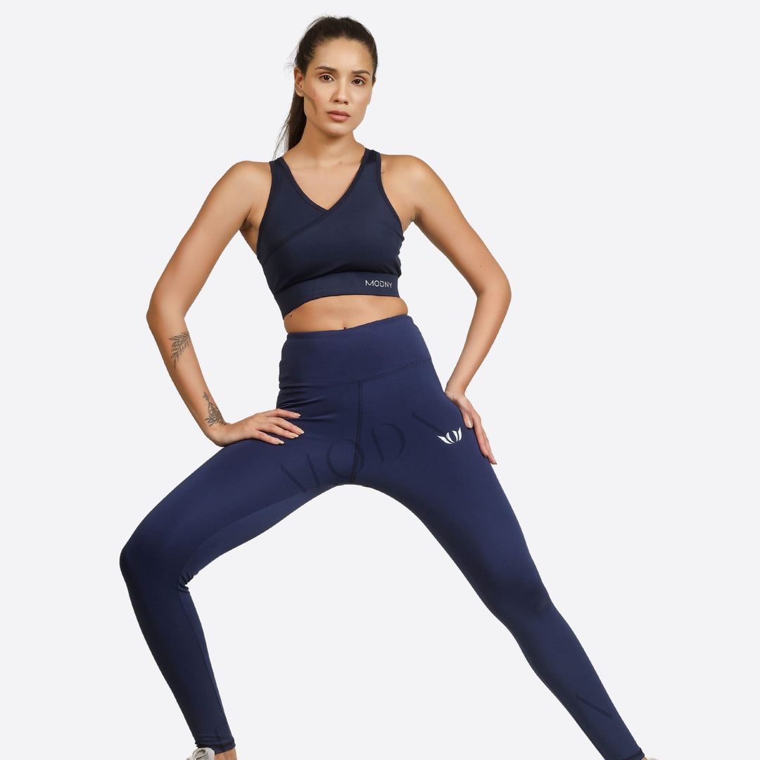 FlexFit Sports Pants Navy Blue