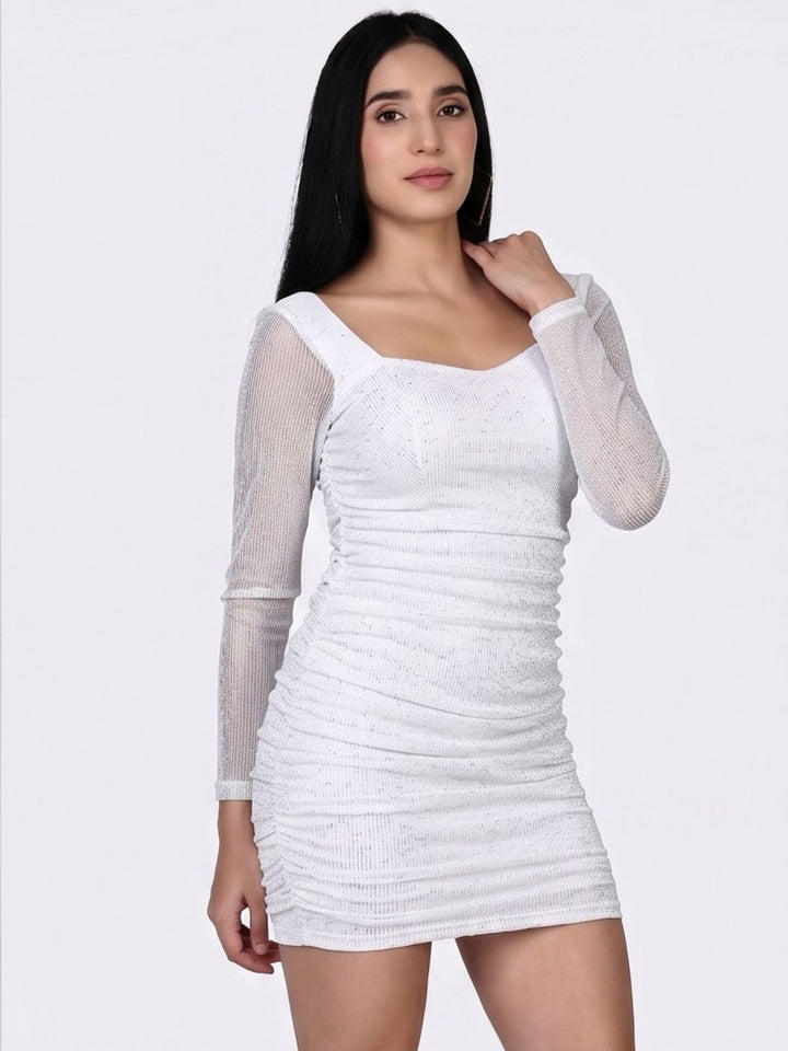 SHIMMER STYLE MIDI DRESS