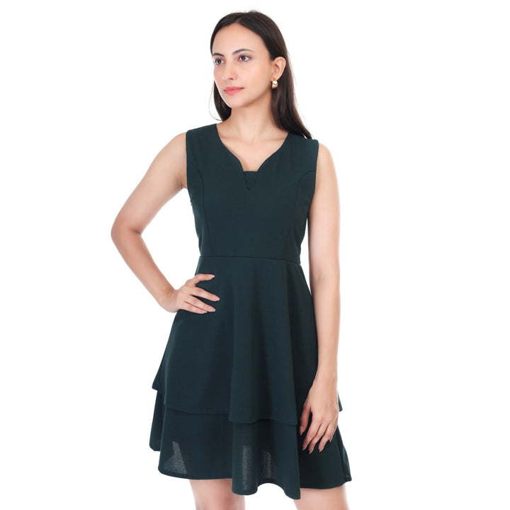 FRILLFLAUNT MINI DRESS