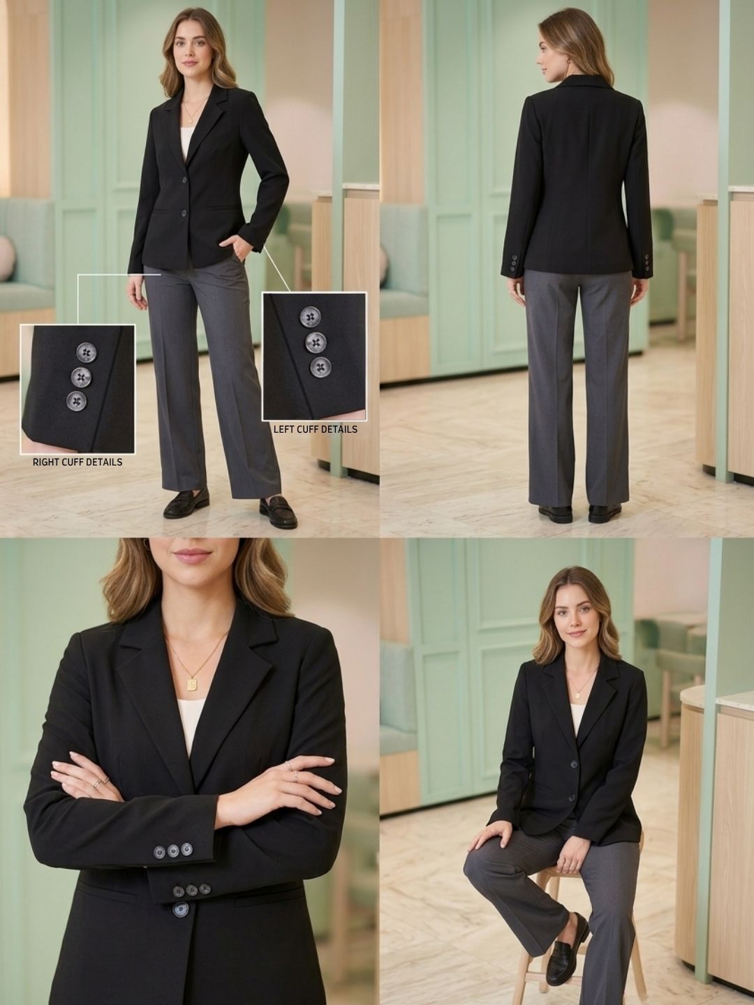 CLASSIC COTTON FORMAL BLAZER