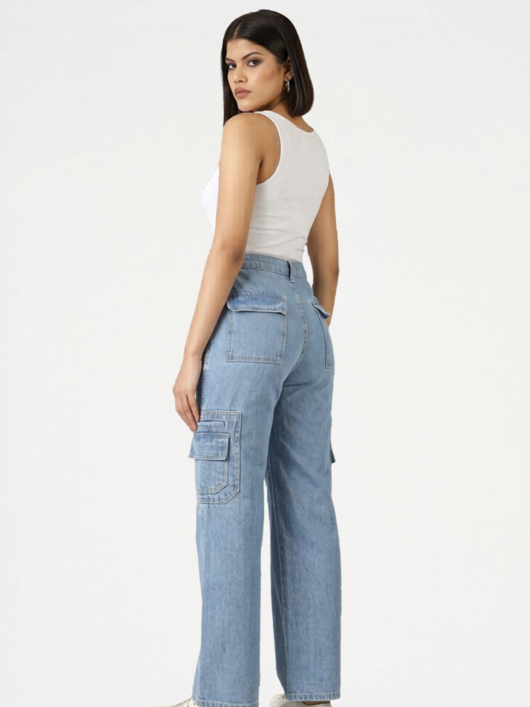 URBAN DRIFT DENIM CARGO PANTS