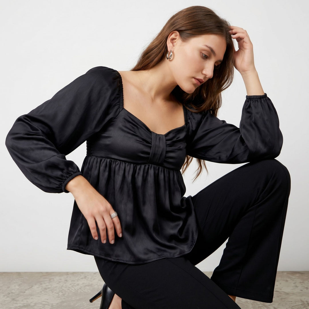 STYLISH SMOKED TOP