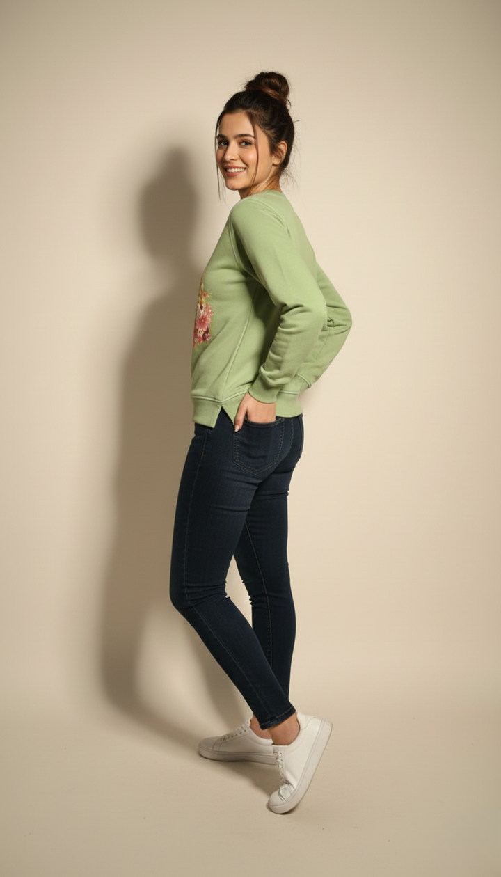 Vibe Green Sweatshirt