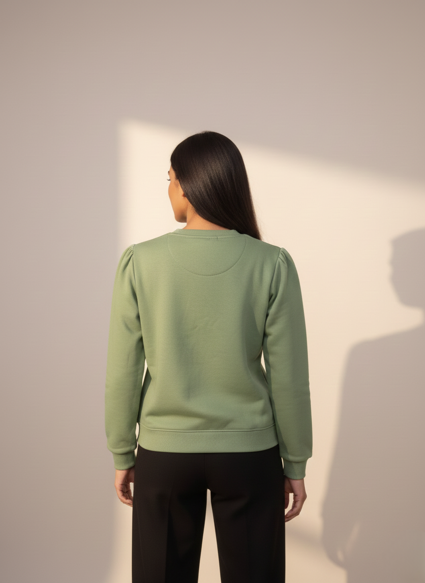 Vibe Green Sweatshirt