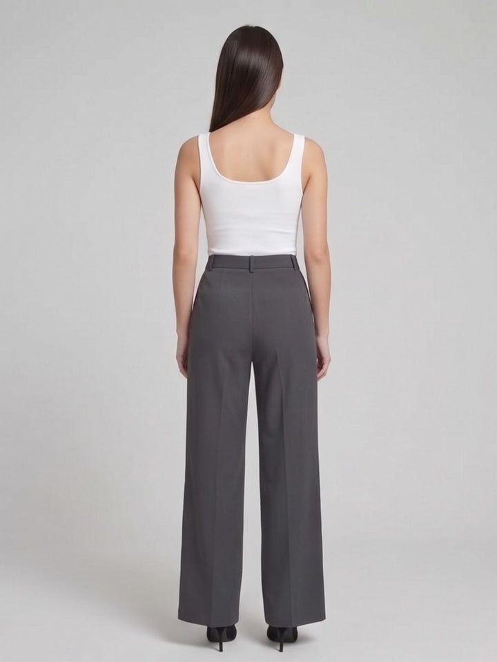 KOREAN WIDE LEG PANTS