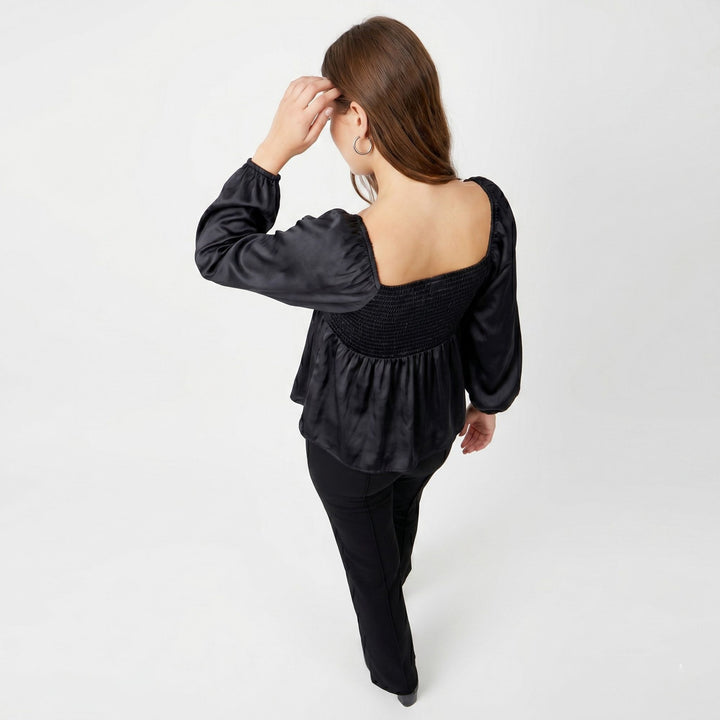 STYLISH SMOKED TOP