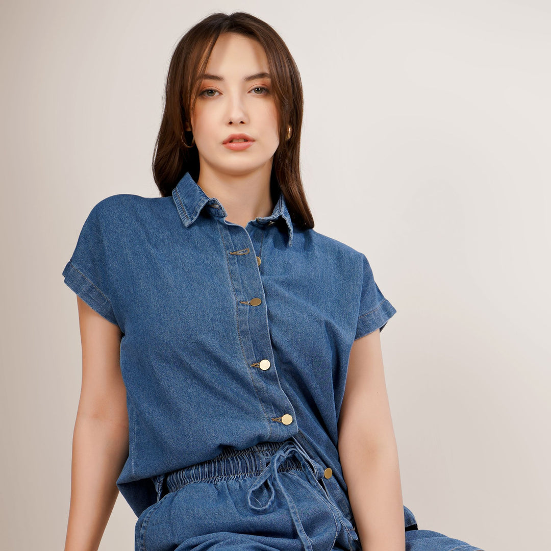 DEMIN DAYS RELAXED CO-ORD SET