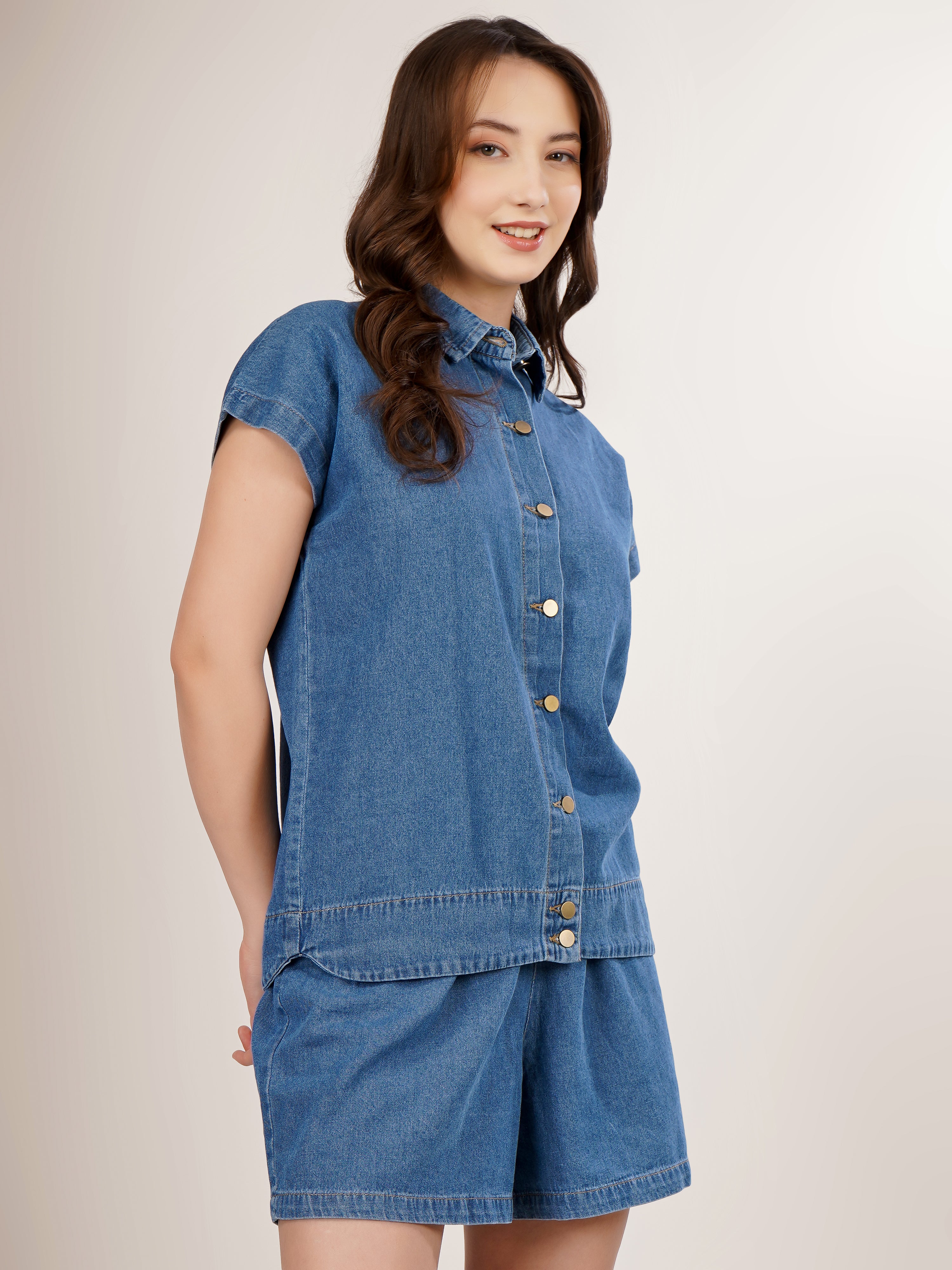 DEMIN DAYS RELAXED CO-ORD SET