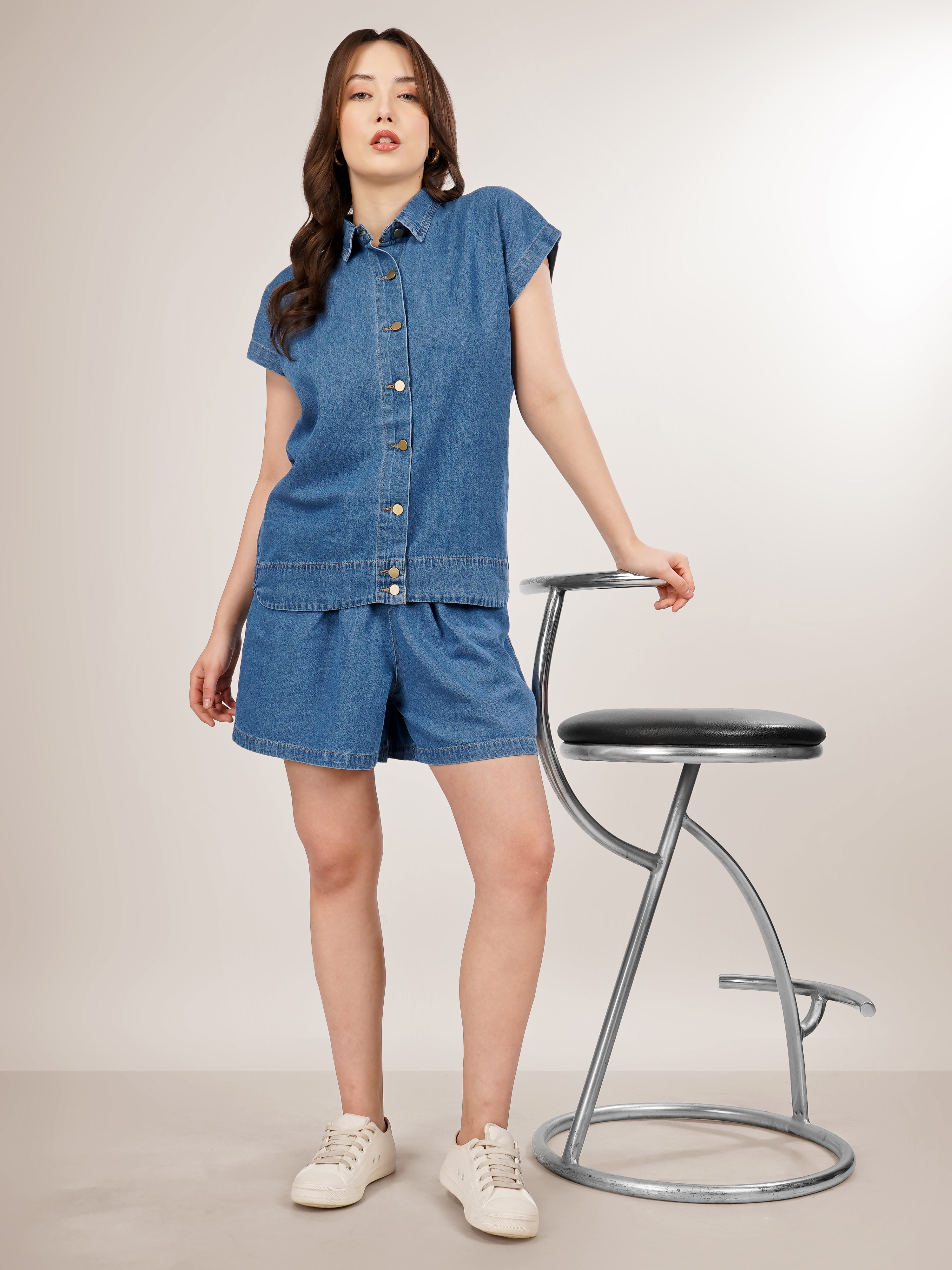 DEMIN DAYS RELAXED CO-ORD SET