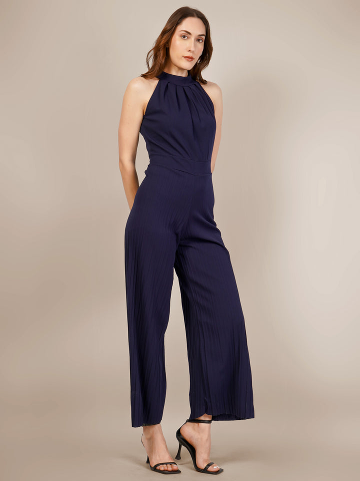 HIGH NECK STYLE JUMPSUIT