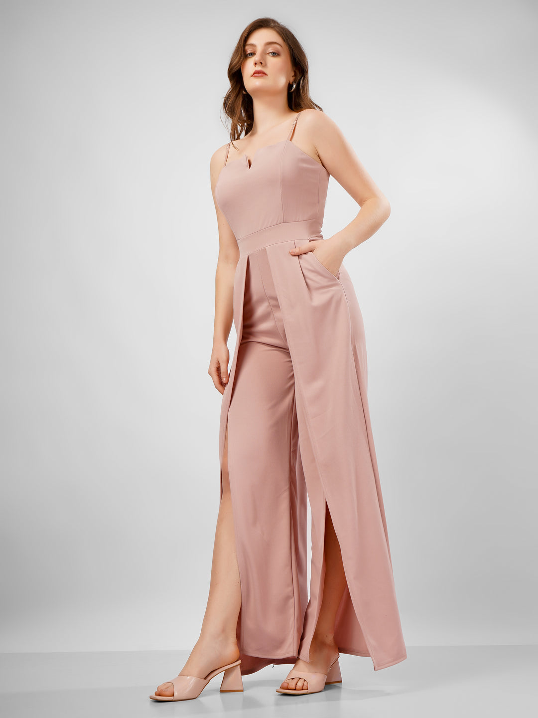 SLIT STYLED JUMPSUIT