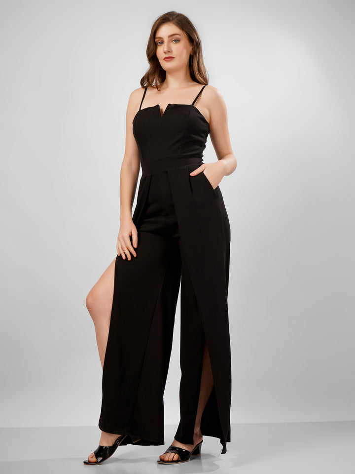 SLIT STYLED JUMPSUIT