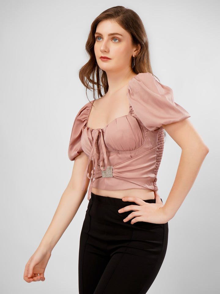SCULPTPUFF CROP TOP