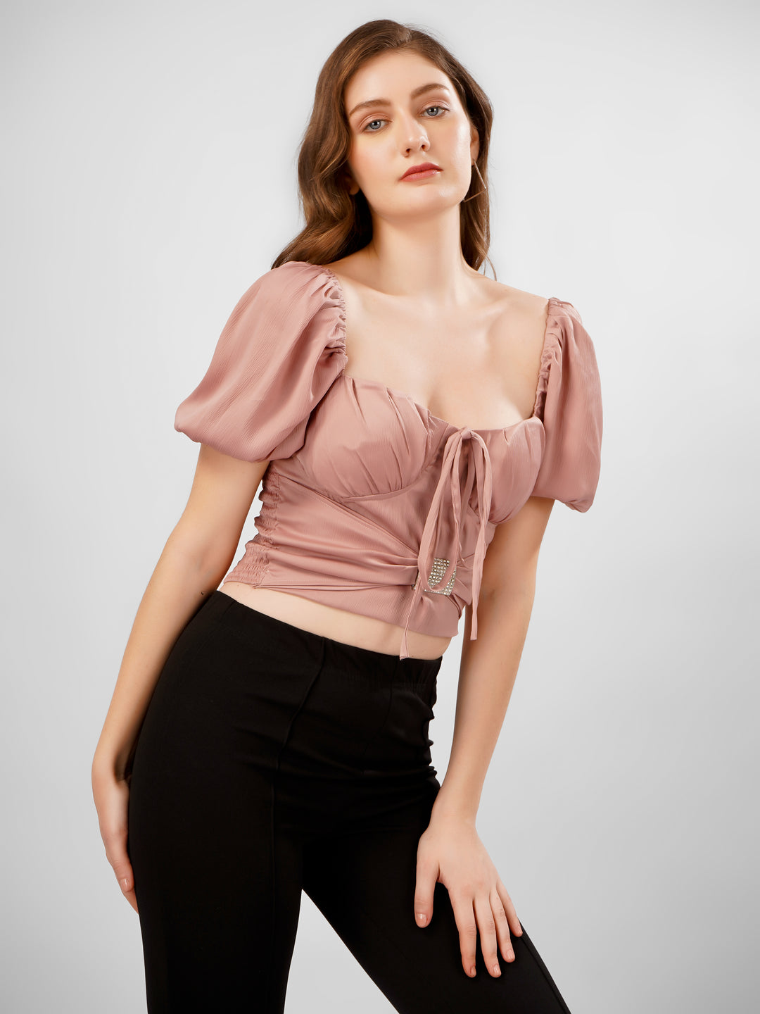SCULPTPUFF CROP TOP