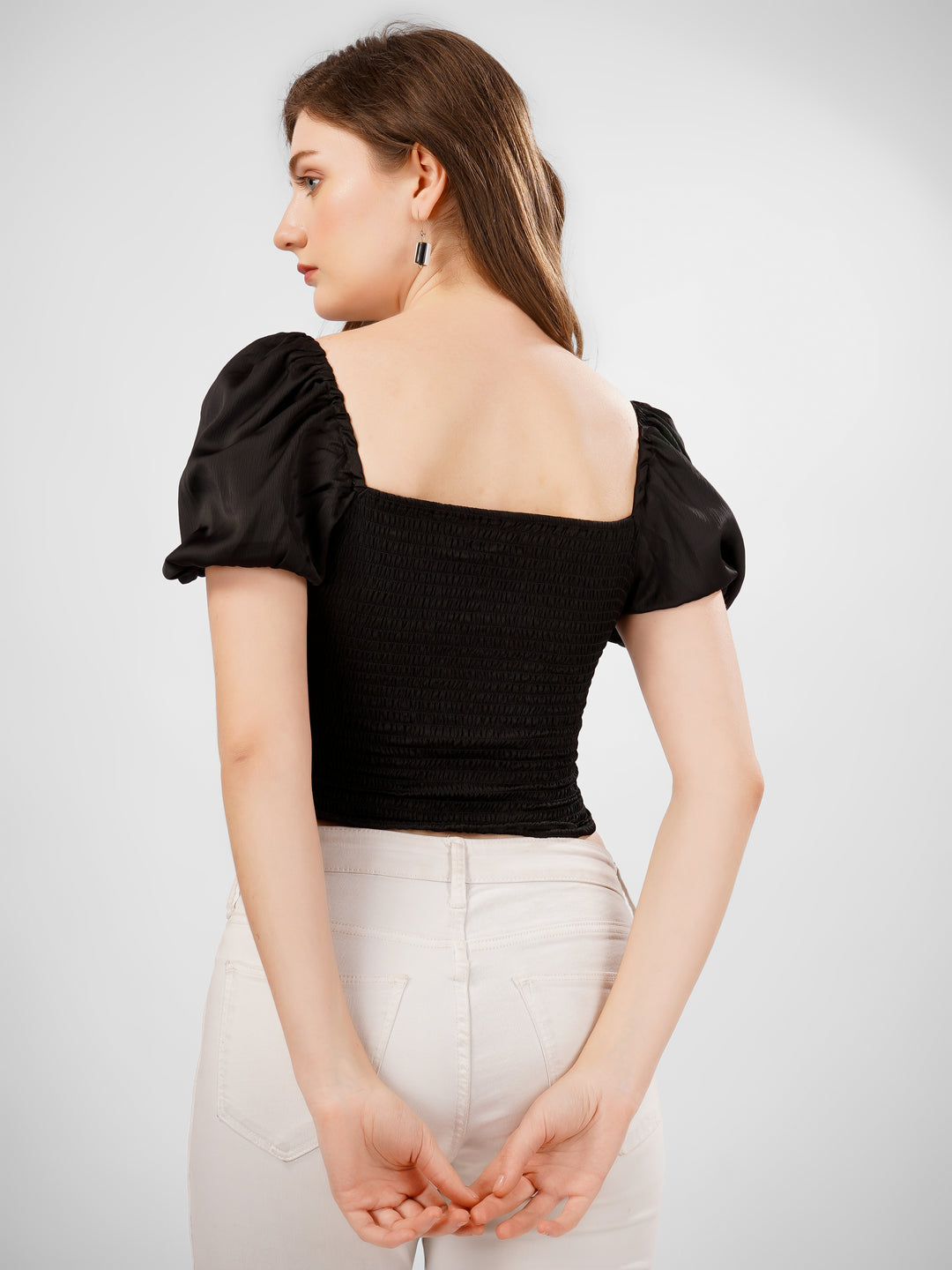 SCULPTPUFF CROP TOP