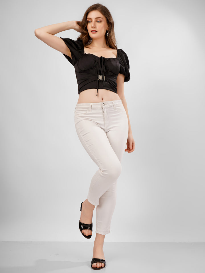 SCULPTPUFF CROP TOP