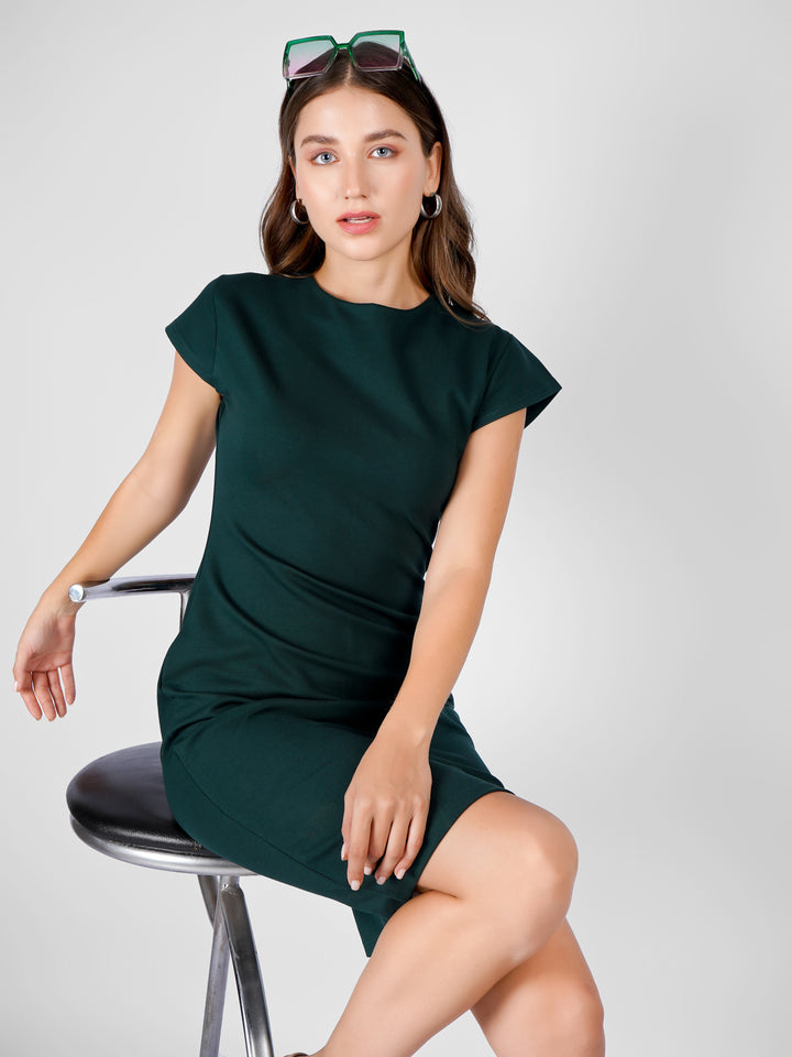 TIMELESS ELEGANCE CAP SLEEVE FORMAL DRESS