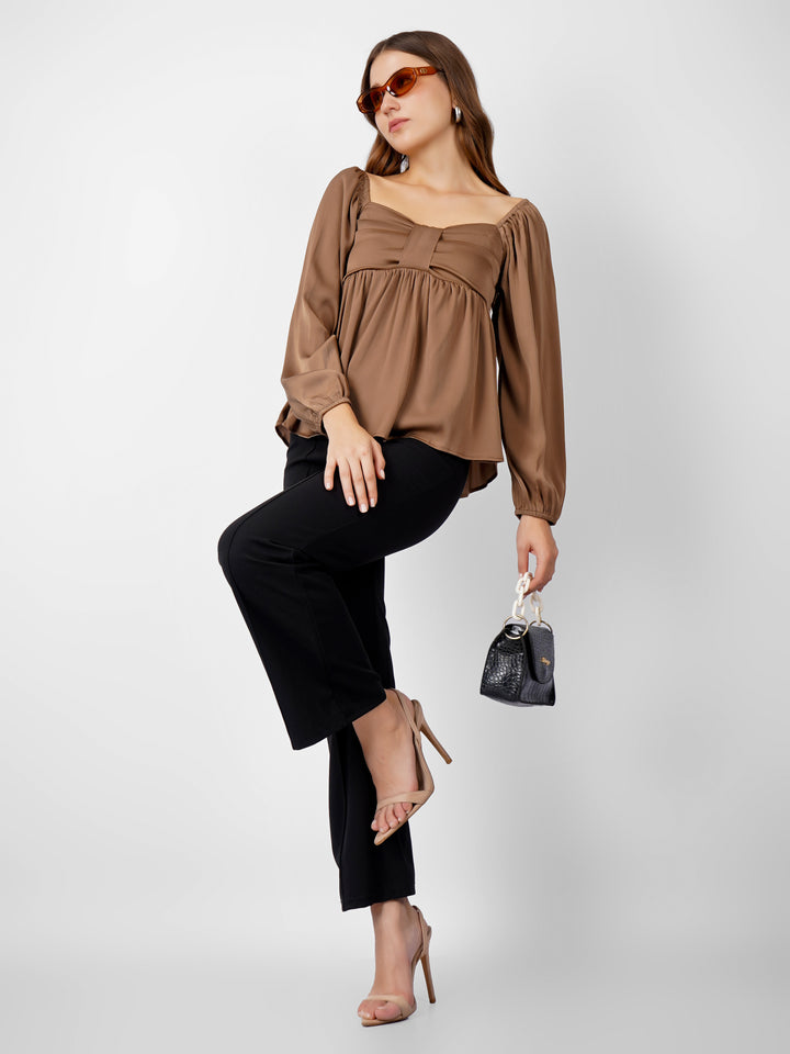 STYLISH SMOKED TOP