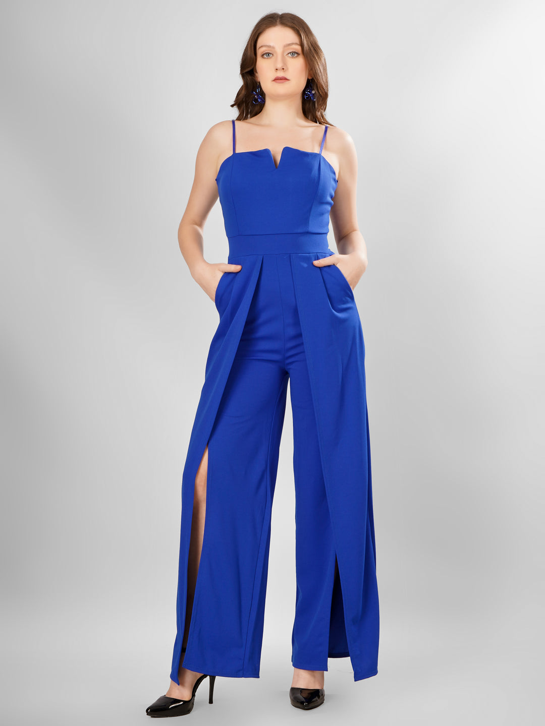 SLIT STYLED JUMPSUIT