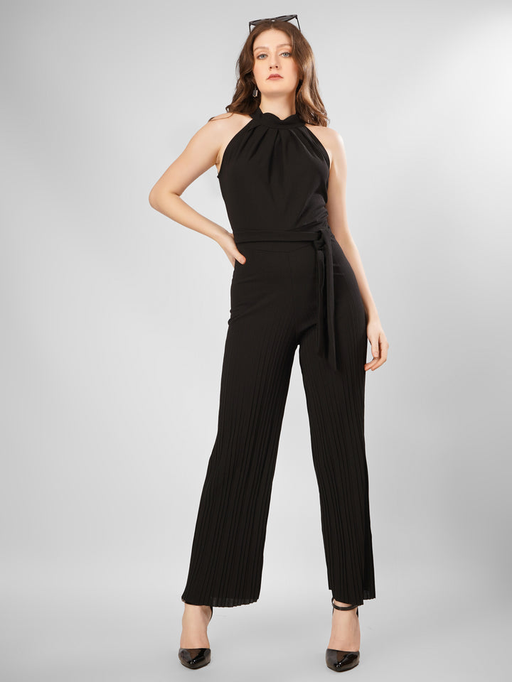 HIGH NECK STYLE JUMPSUIT