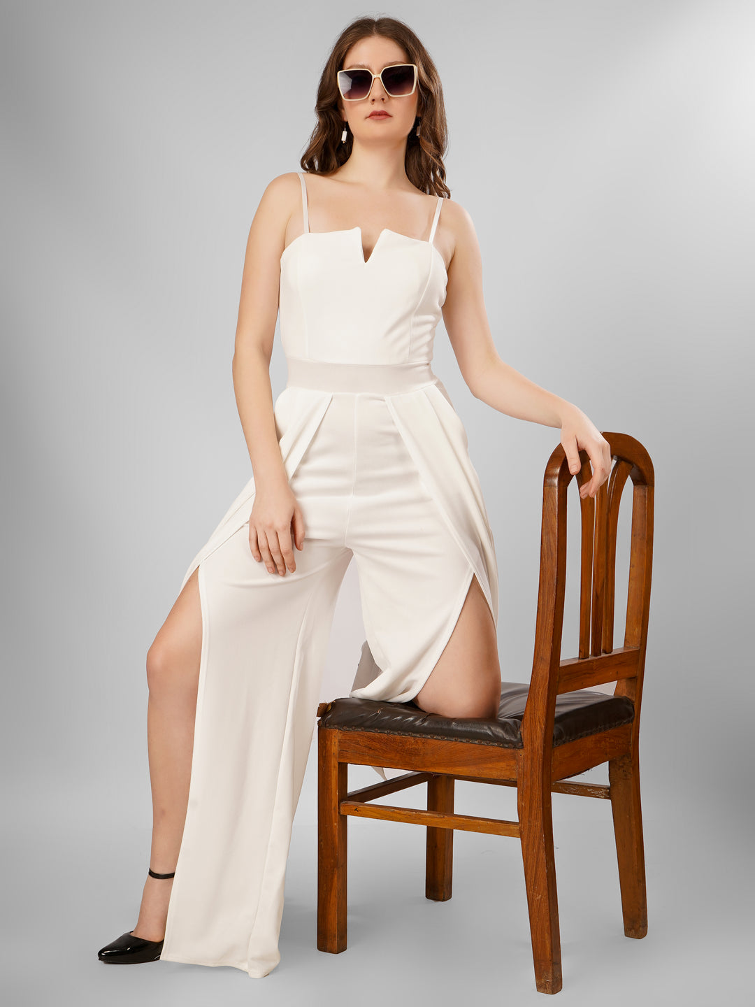 SLIT STYLED JUMPSUIT