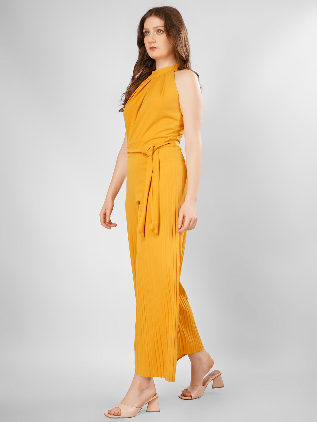 HIGH NECK STYLE JUMPSUIT