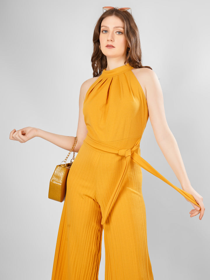 HIGH NECK STYLE JUMPSUIT