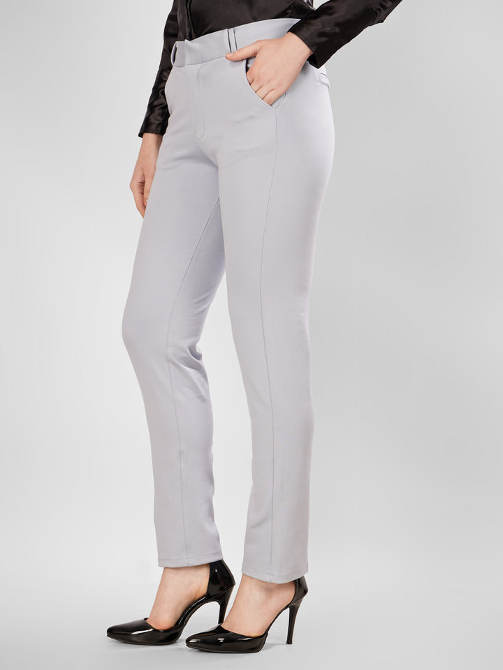 FORMAL STRAIGHT AQUA COLORED TROUSER PLUS SIZE