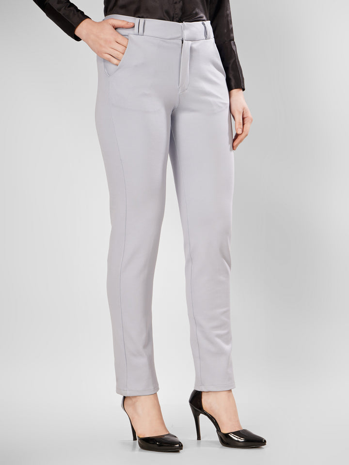 FORMAL STRAIGHT AQUA COLORED TROUSER PLUS SIZE