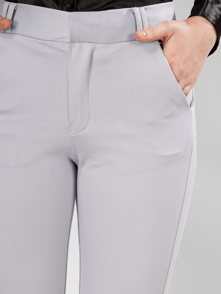 FORMAL STRAIGHT AQUA COLORED TROUSER PLUS SIZE