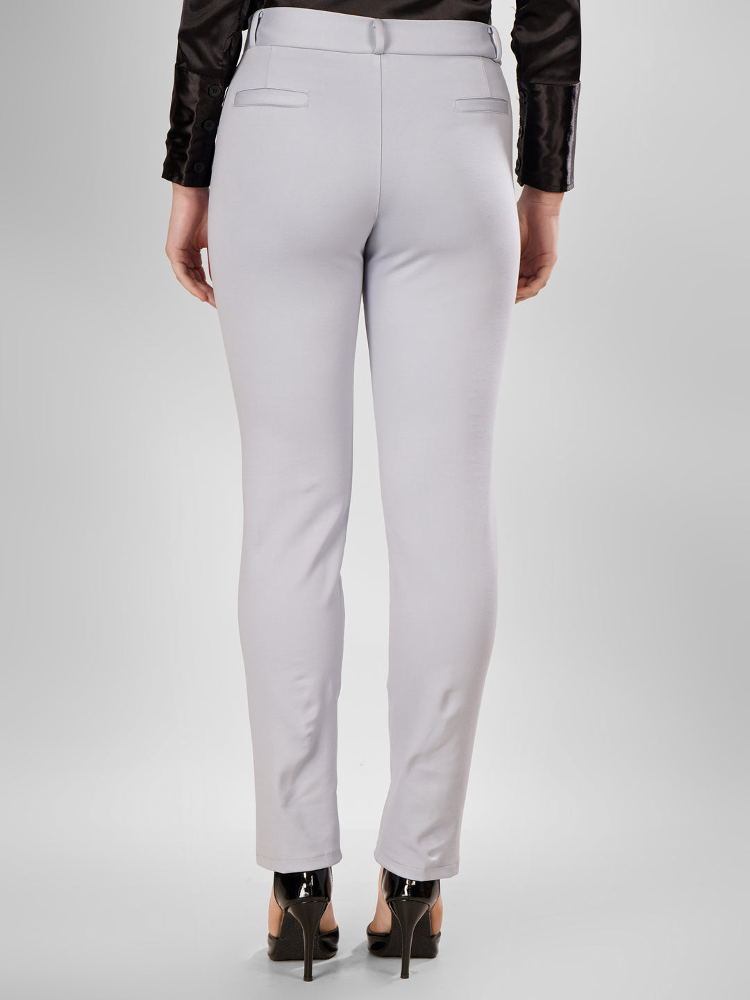 FORMAL STRAIGHT AQUA COLORED TROUSER PLUS SIZE