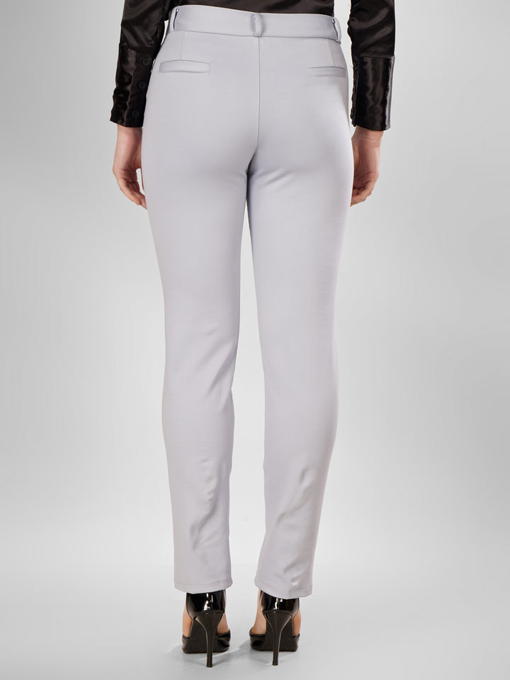 FORMAL STRAIGHT AQUA COLORED TROUSER PLUS SIZE