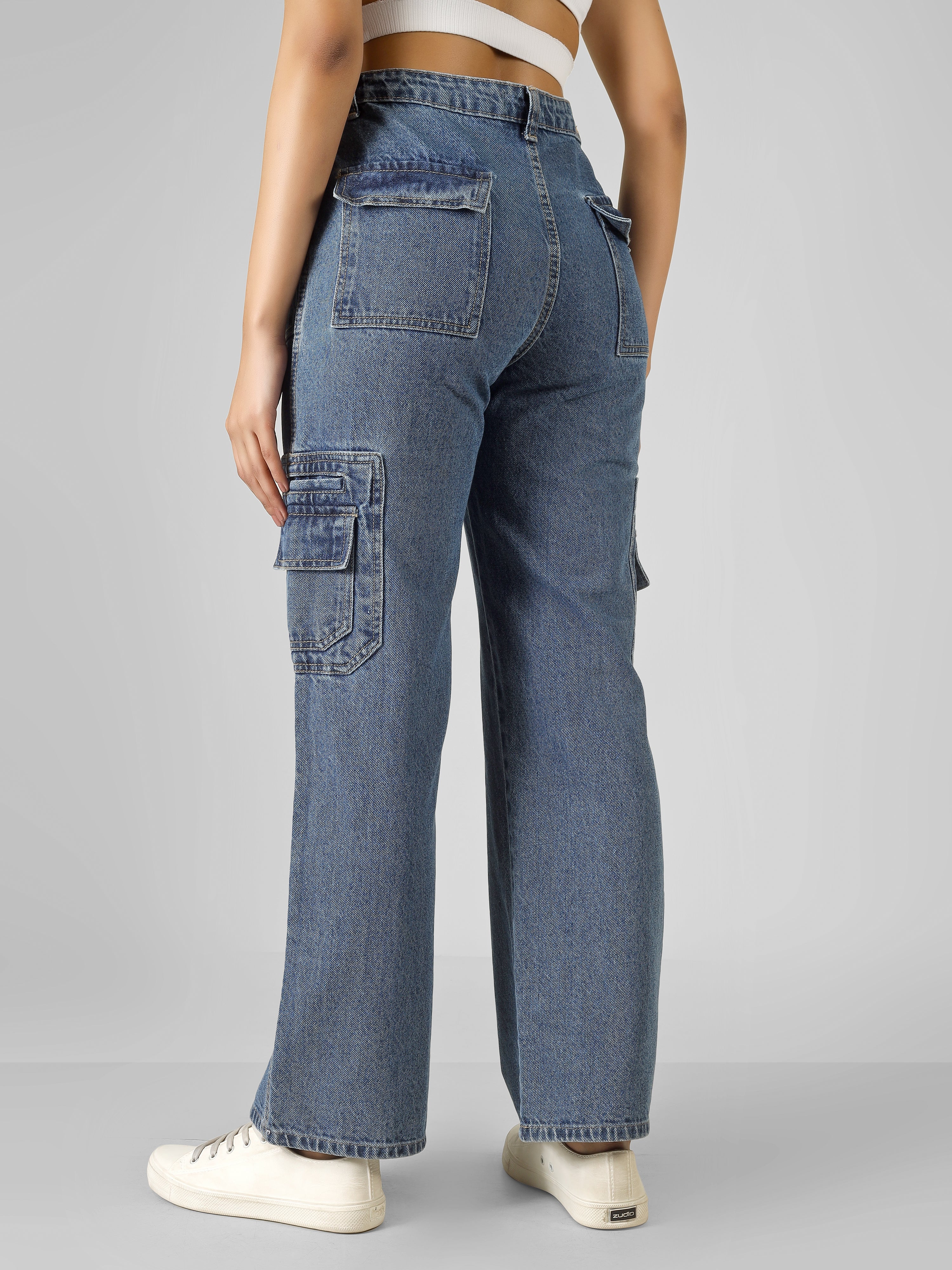 URBAN DRIFT DENIM CARGO PANTS