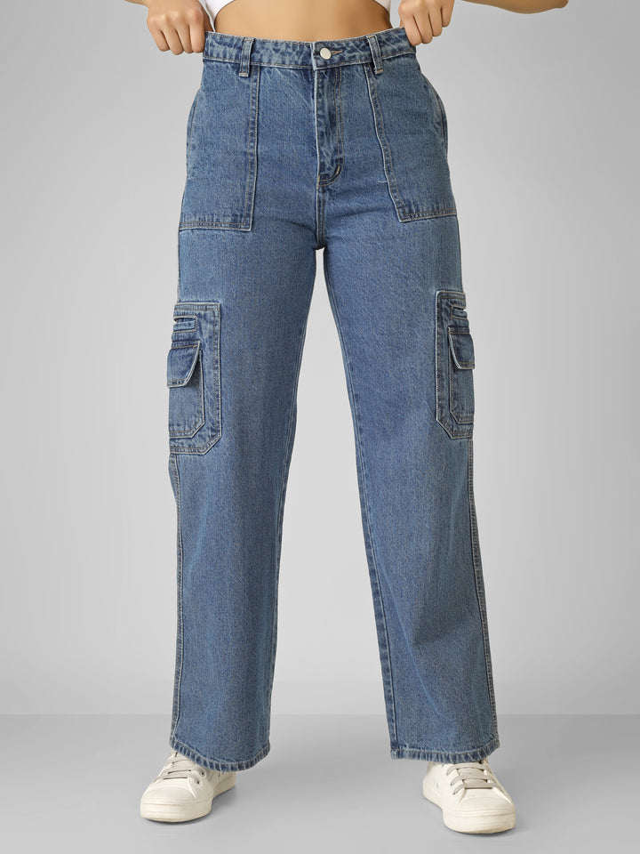 URBAN DRIFT DENIM CARGO PANTS