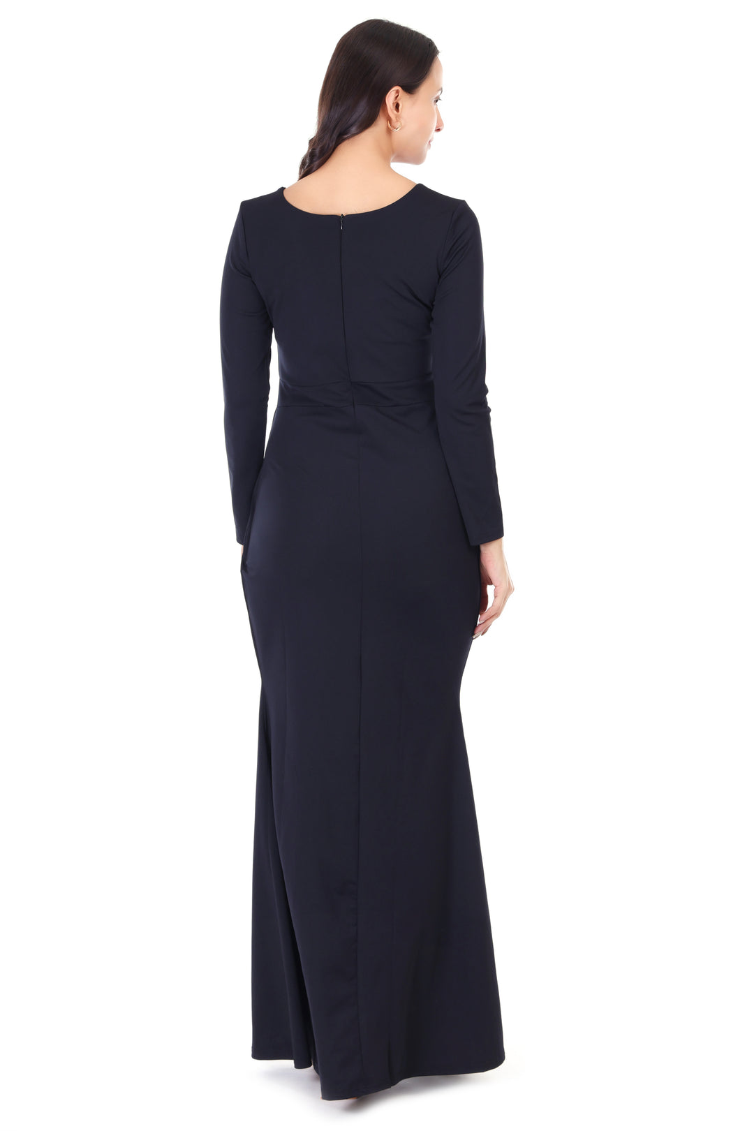 FRONT SLIT CLASSY MAXI DRESS