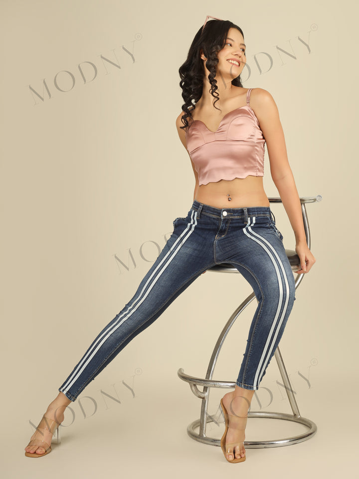 SOLID CAMISOLE CROPPED TOP