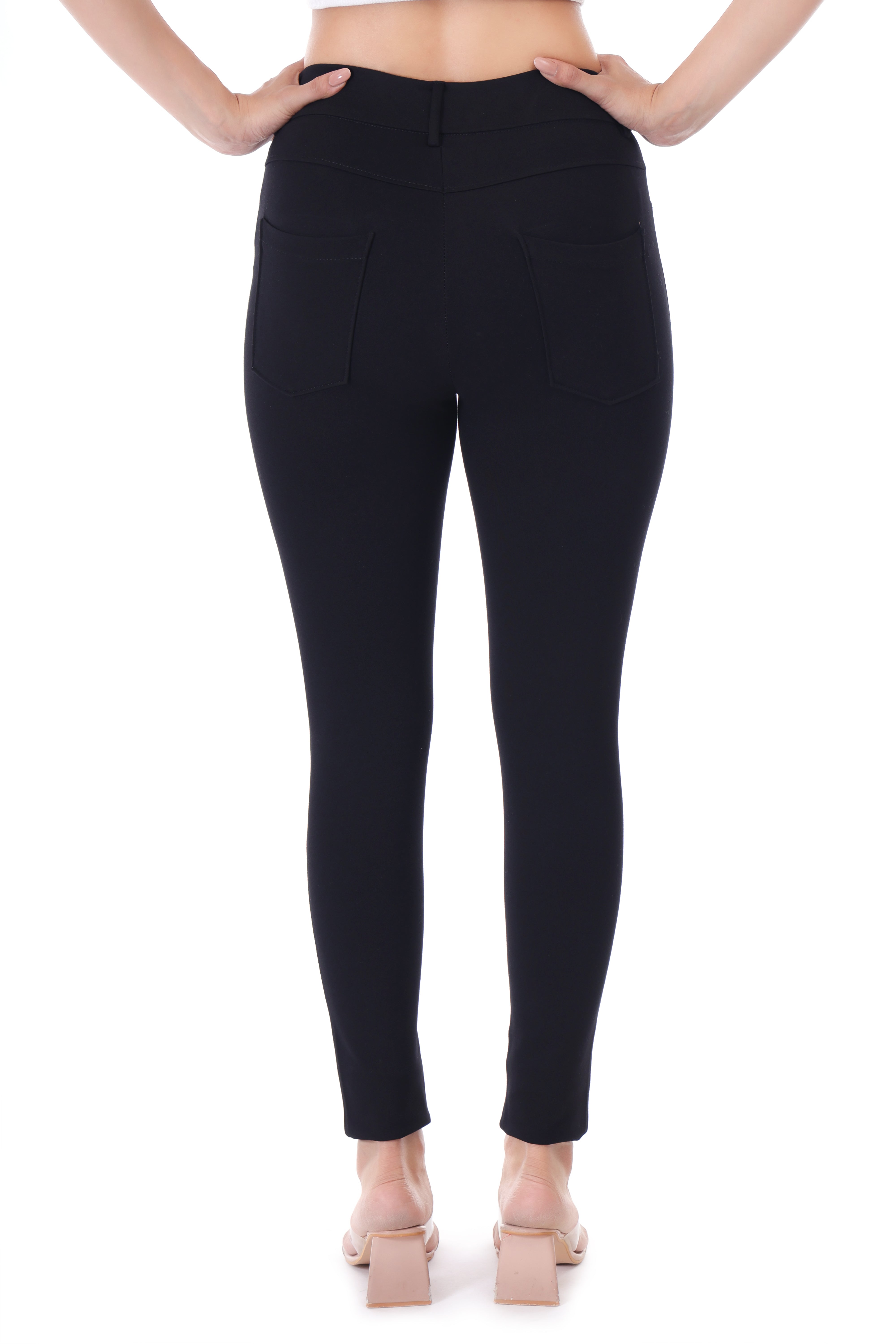 AXIS GRACE HIGH RISE BLACK JEGGING