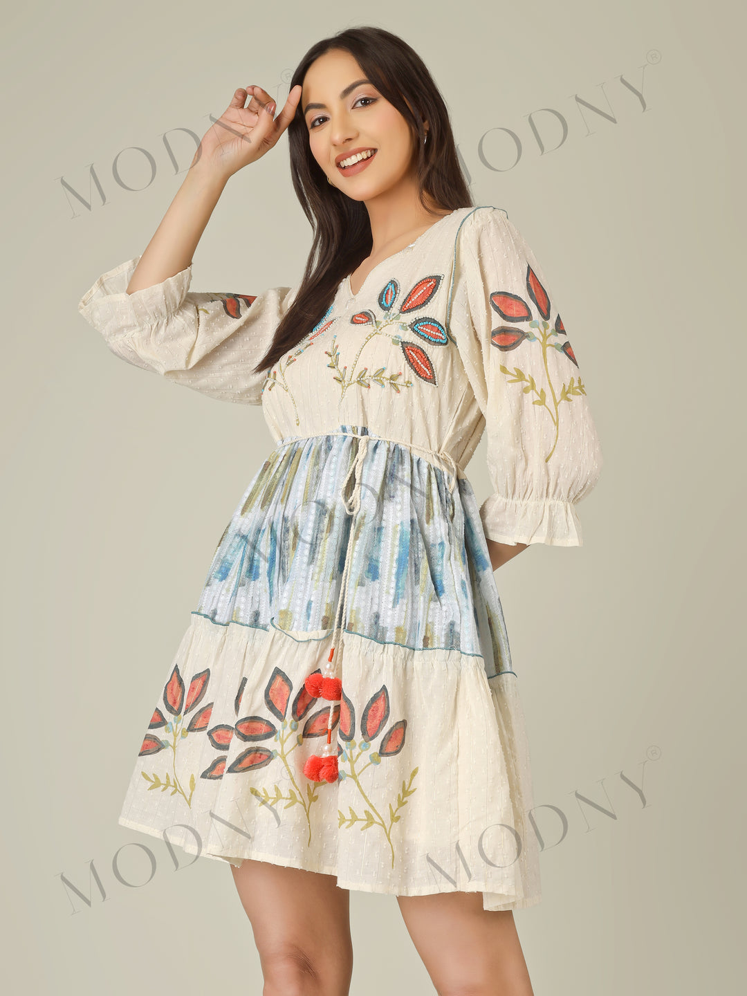 CORAL LEAF TUNIC