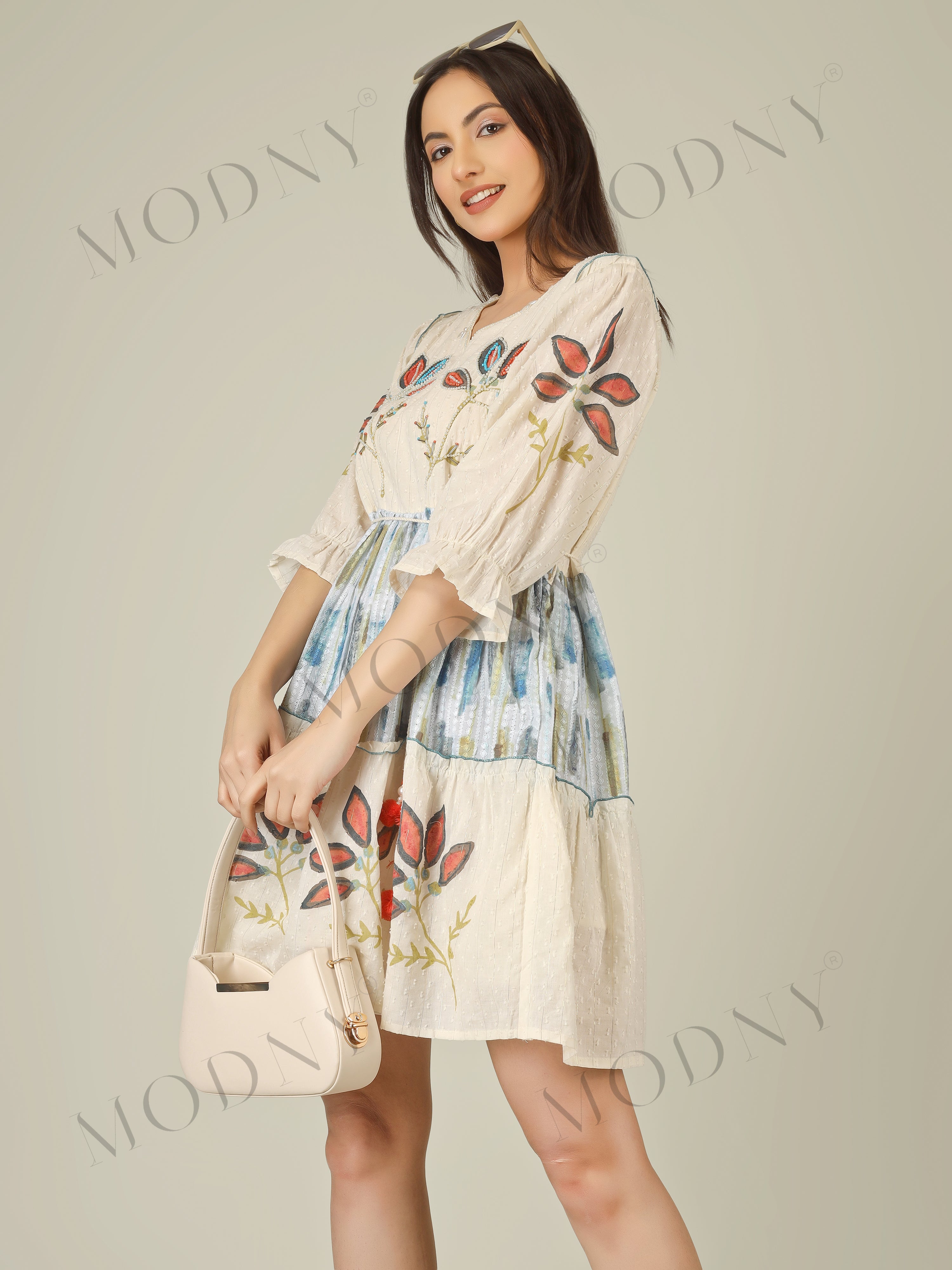 CORAL LEAF TUNIC