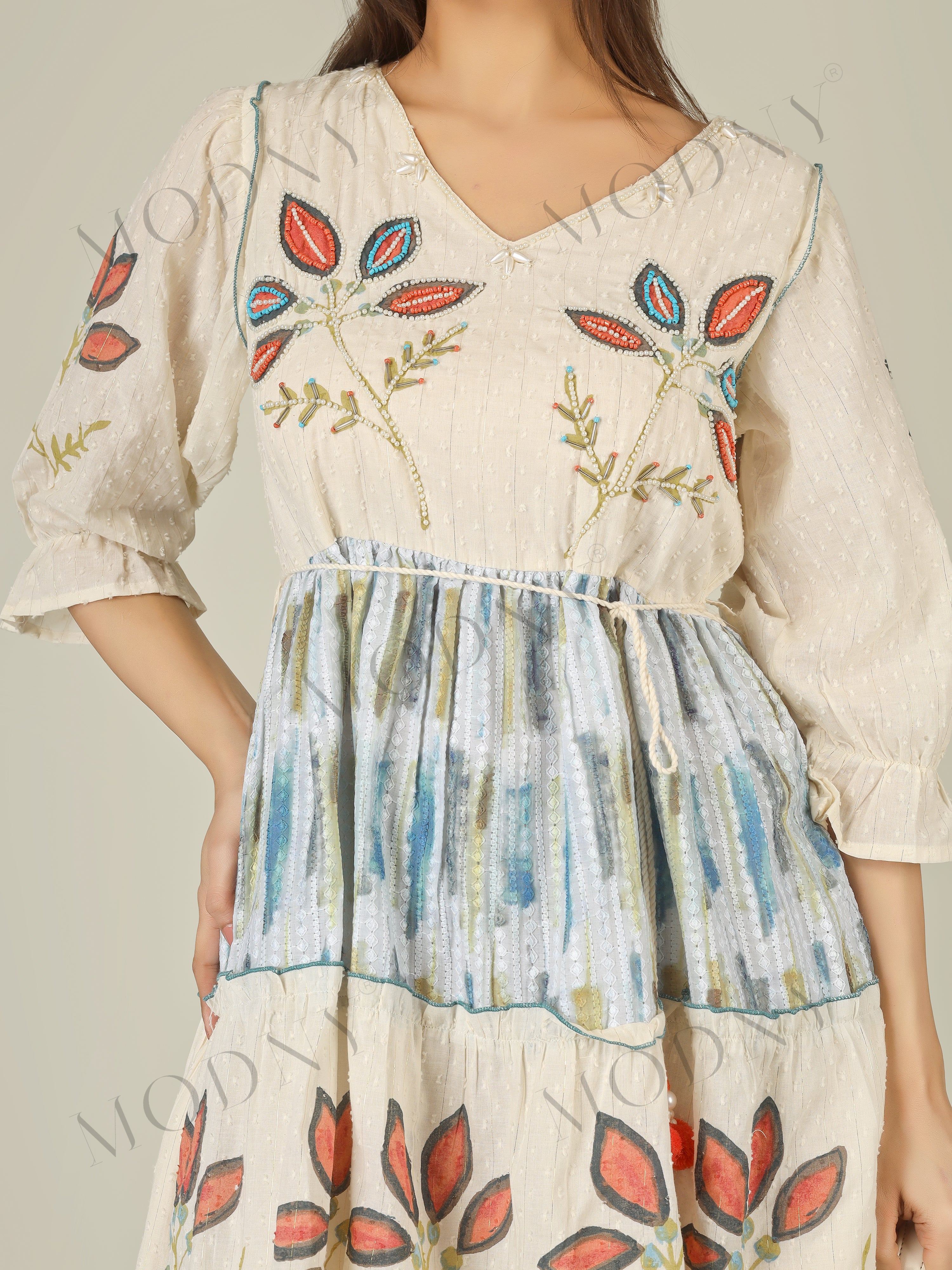 CORAL LEAF TUNIC