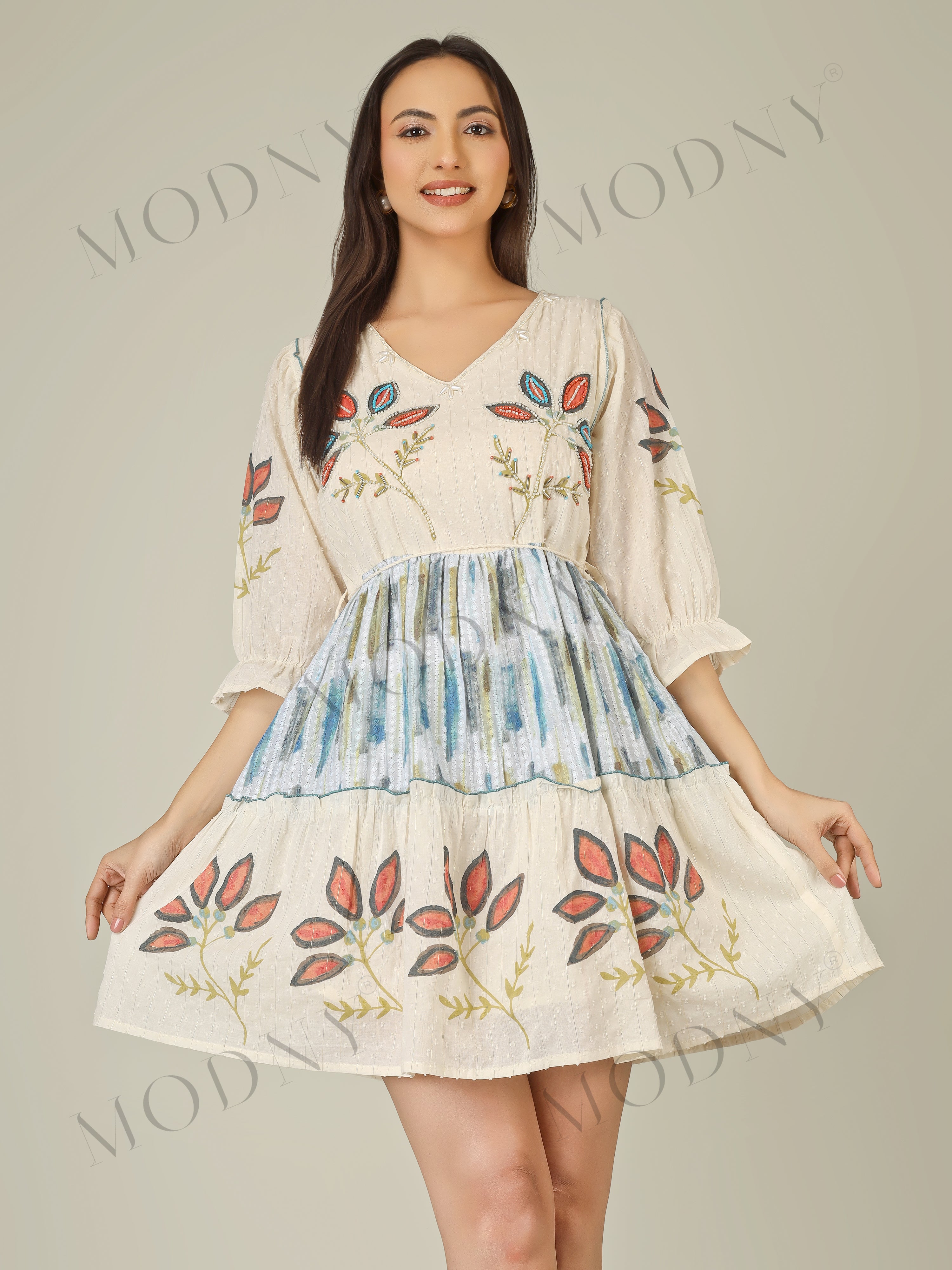 CORAL LEAF TUNIC