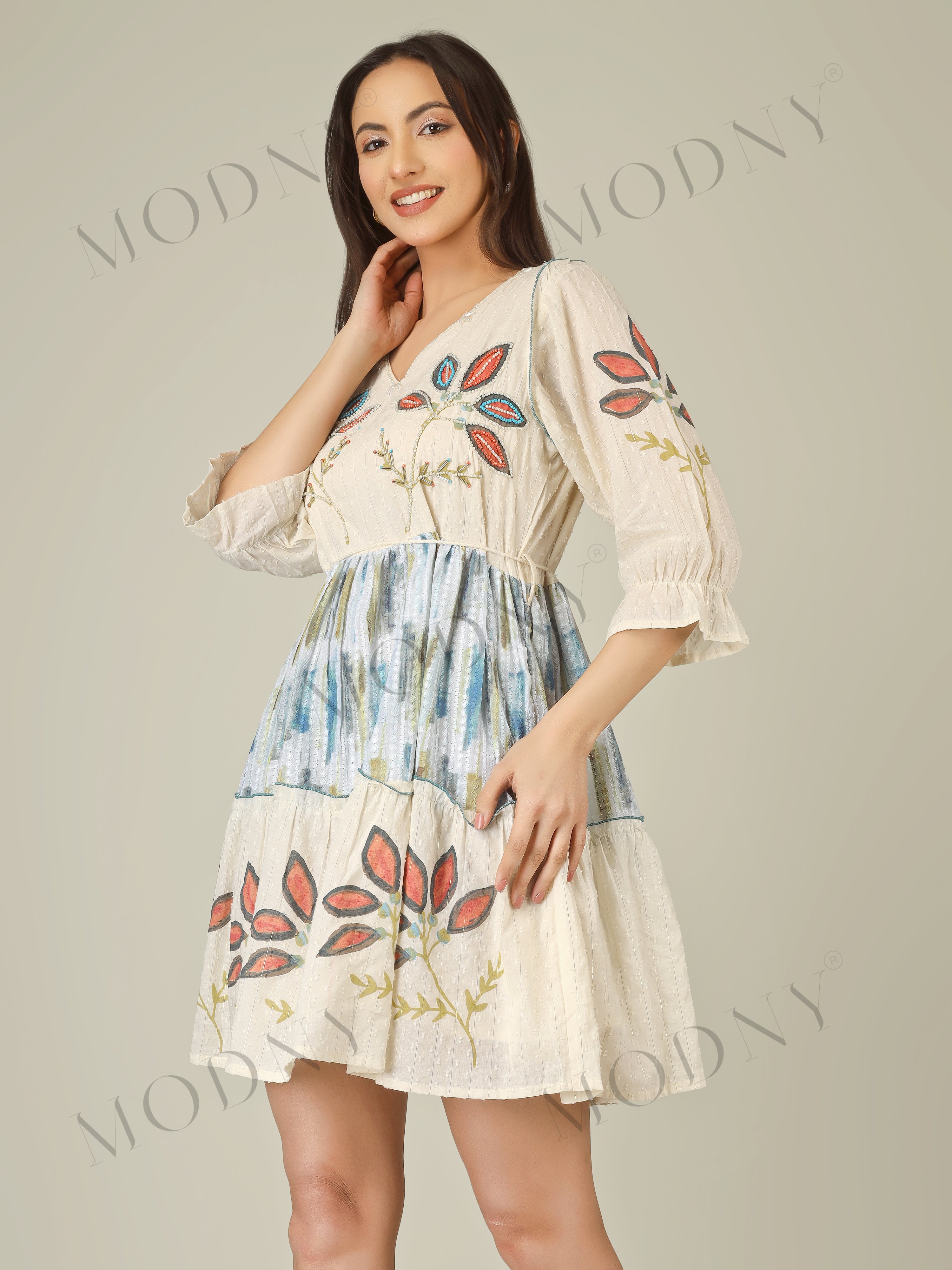 CORAL LEAF TUNIC