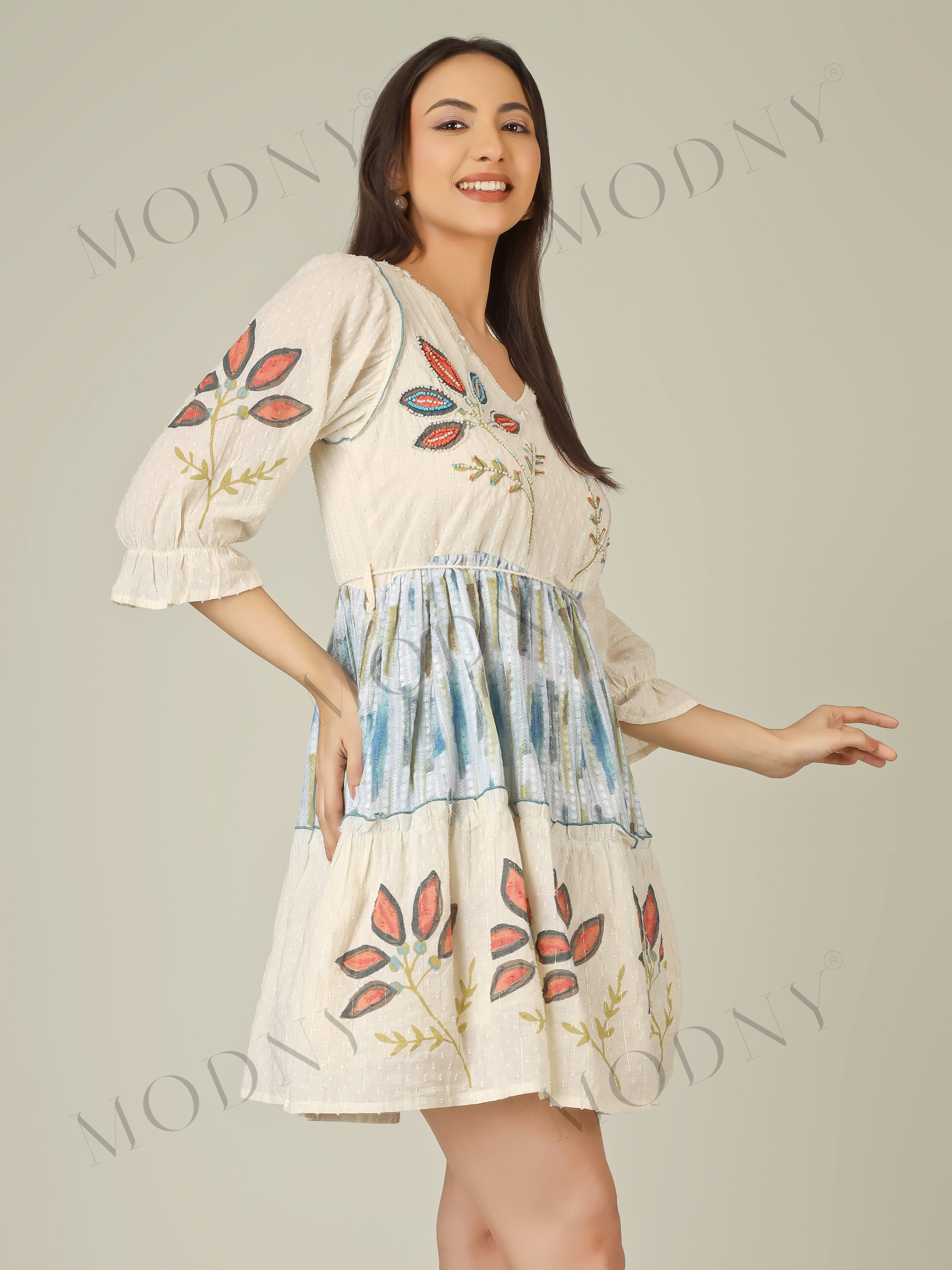 CORAL LEAF TUNIC