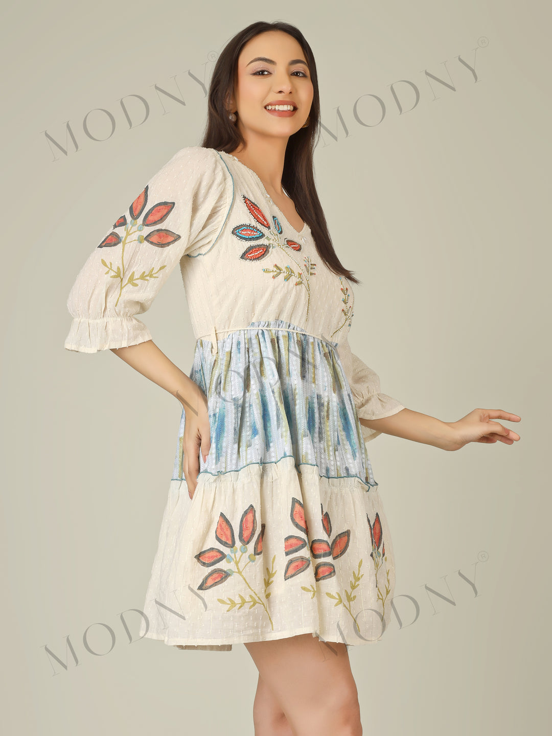 CORAL LEAF TUNIC