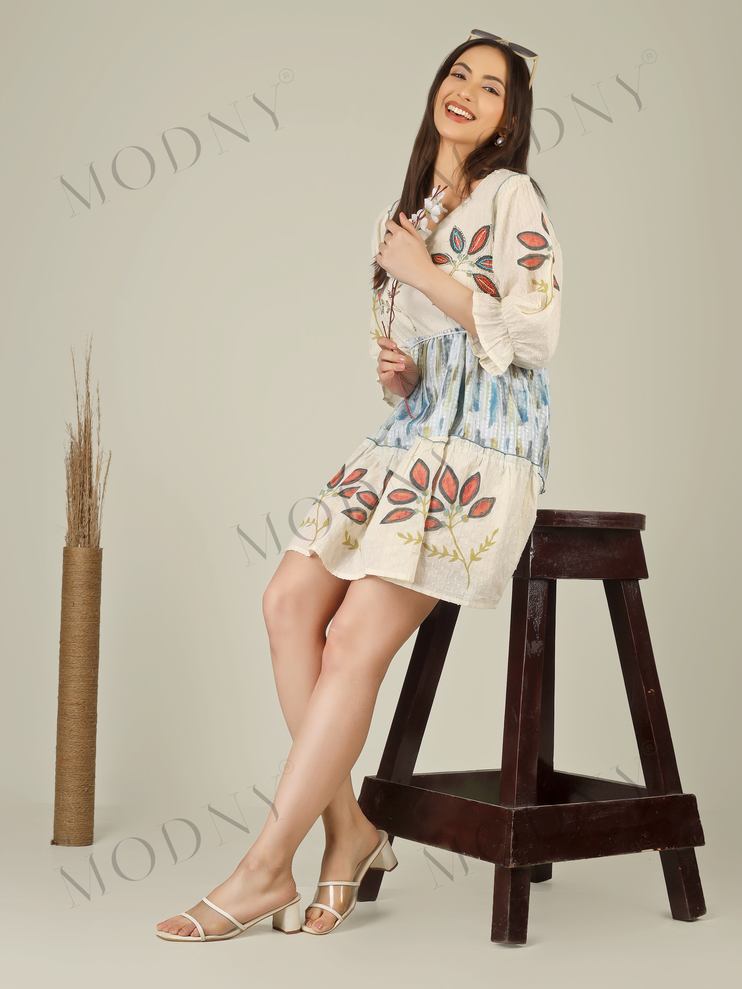 CORAL LEAF TUNIC