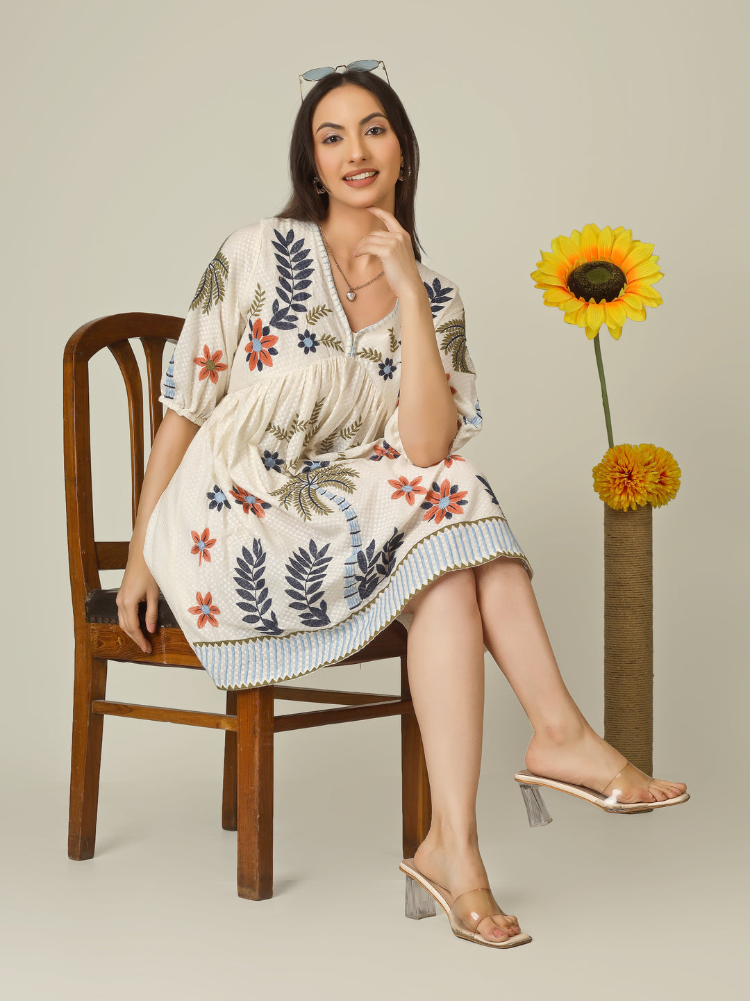 BOTANIC CHARM TUNIC